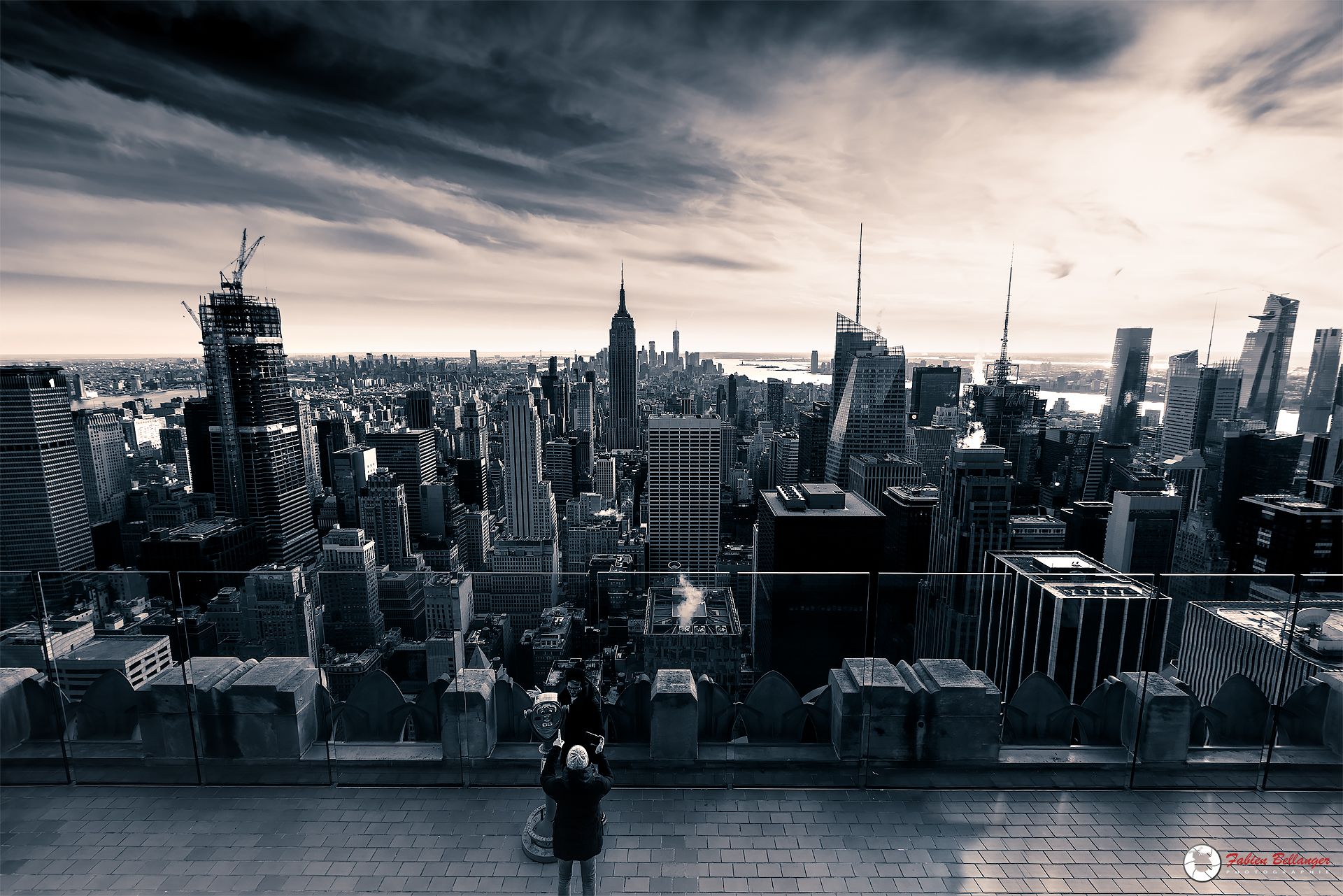View from “Top of the Rock“, New York City, USA