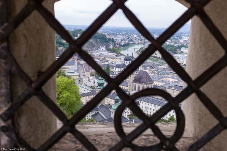 View from Hohensalzburg Fortress