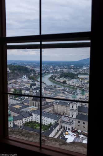 View from Hohensalzburg Fortress