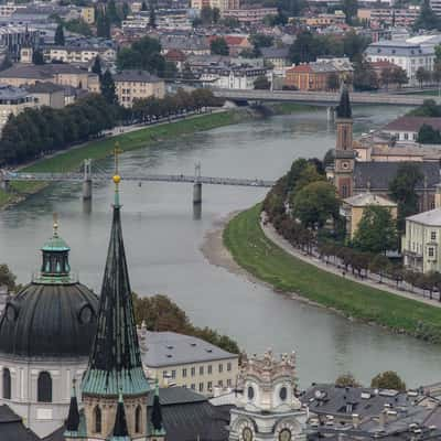 View from Hohensalzburg Fortress, Austria