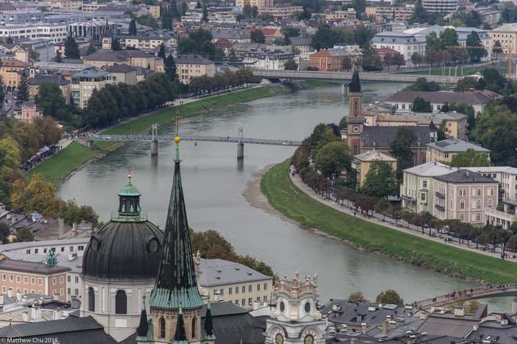 View from Hohensalzburg Fortress