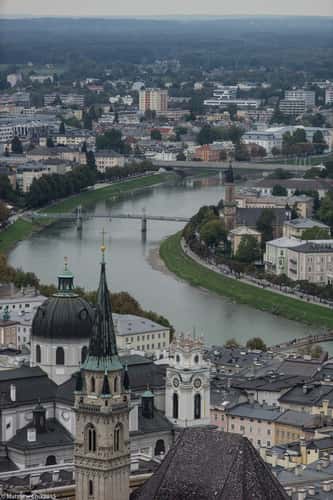 View from Hohensalzburg Fortress