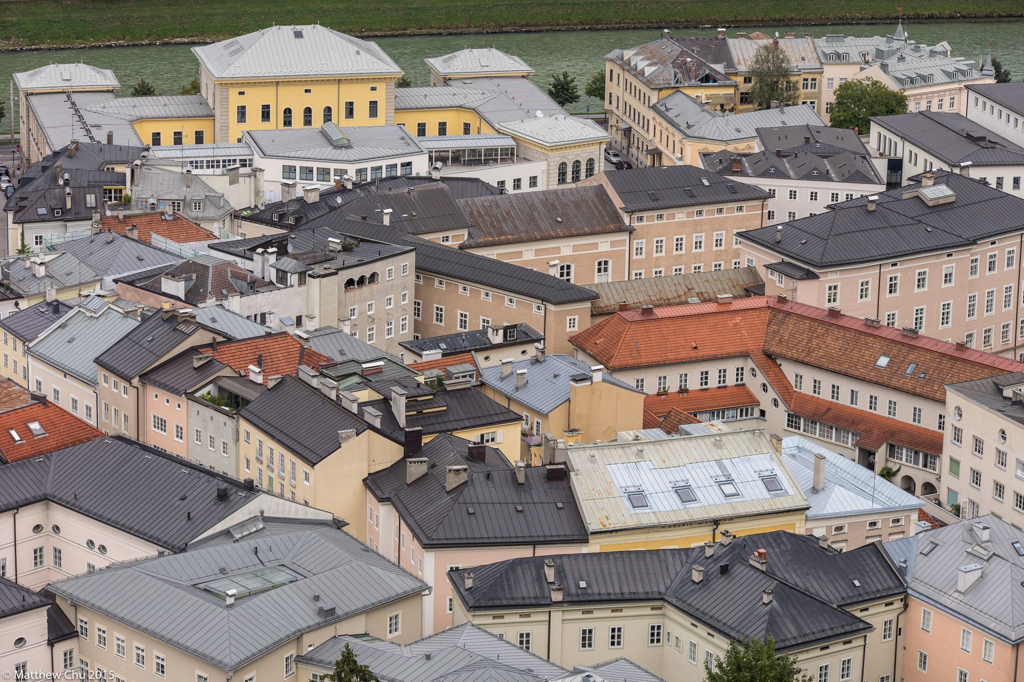 View from Hohensalzburg Fortress, Austria