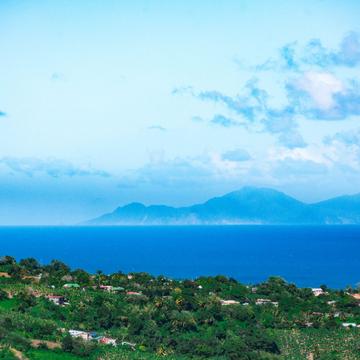 View of Dominica from Le Marigot, Martinique, Martinique