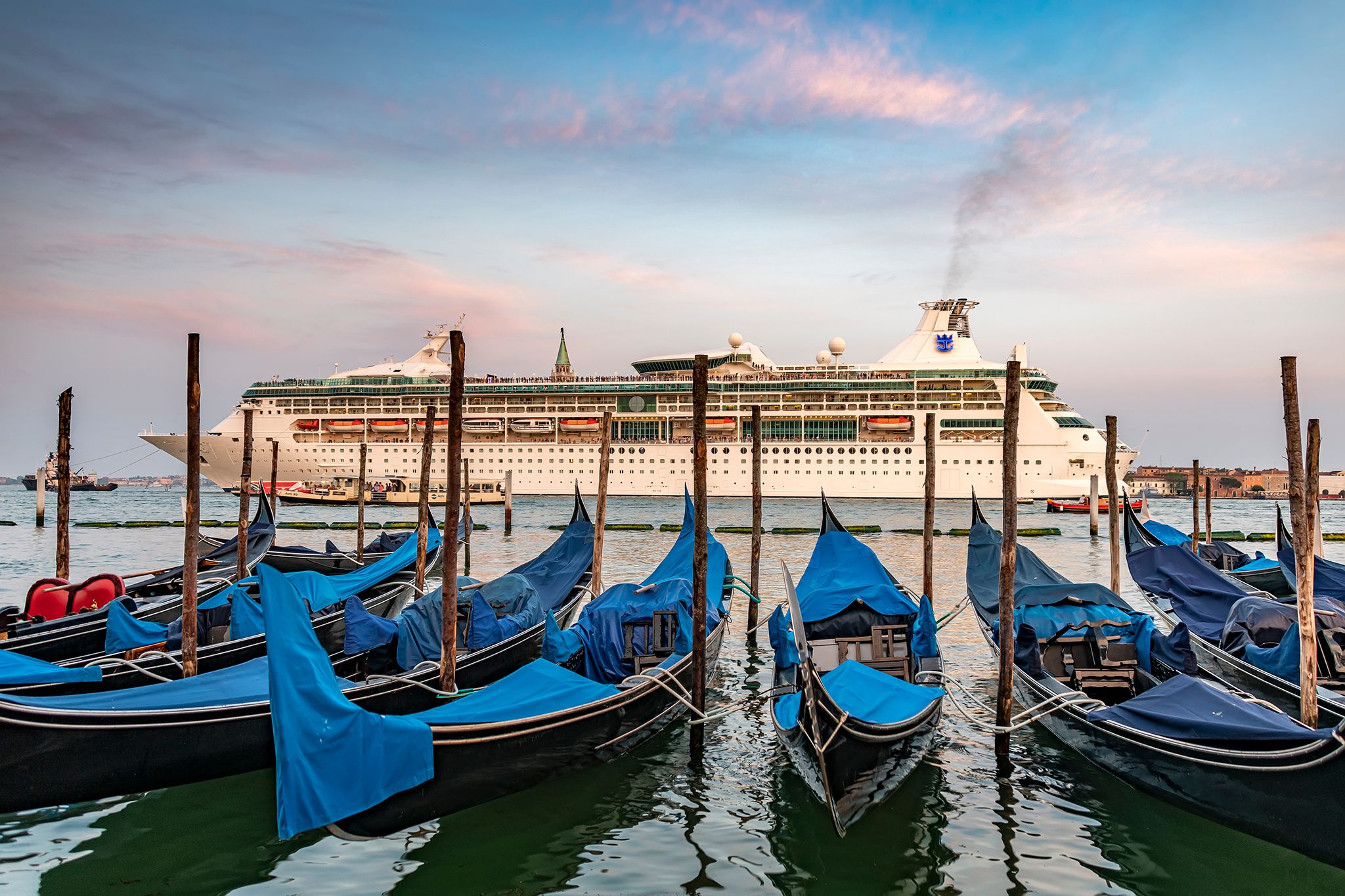 View to San Giorgio Maggiore, Venice, Italy