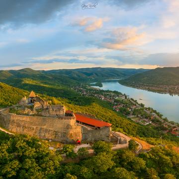 Visegrad citadel in Hungary, Hungary
