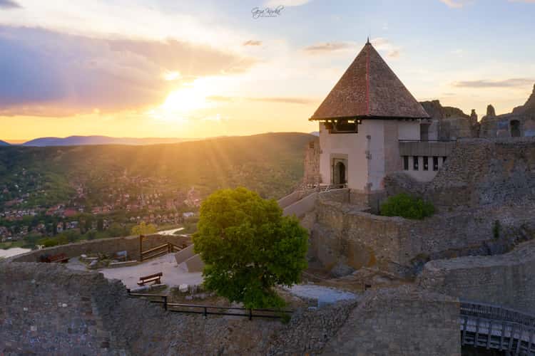 Visegrad citadel in Hungary