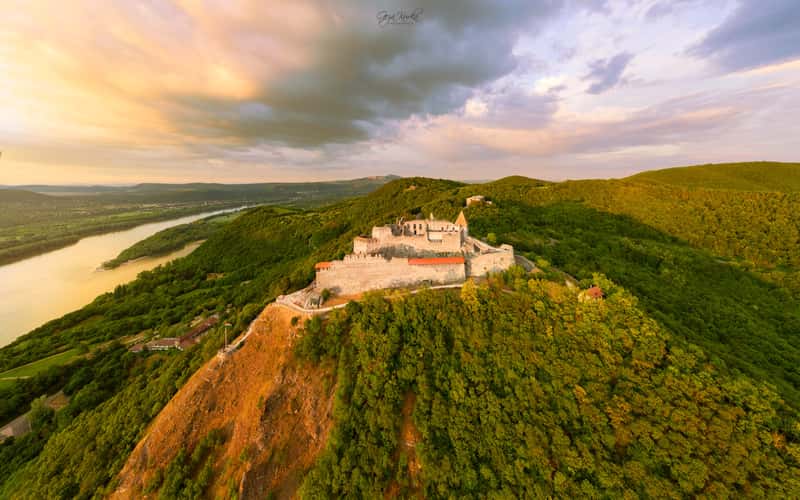 Visegrad citadel in Hungary