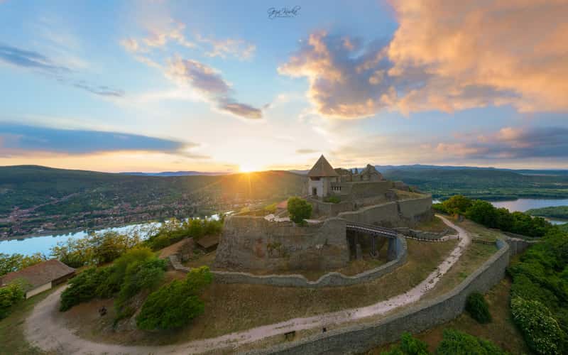 Visegrad citadel in Hungary
