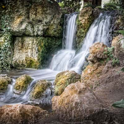 Waterfall, Germany, Cologne, „Volksgarten“, Germany