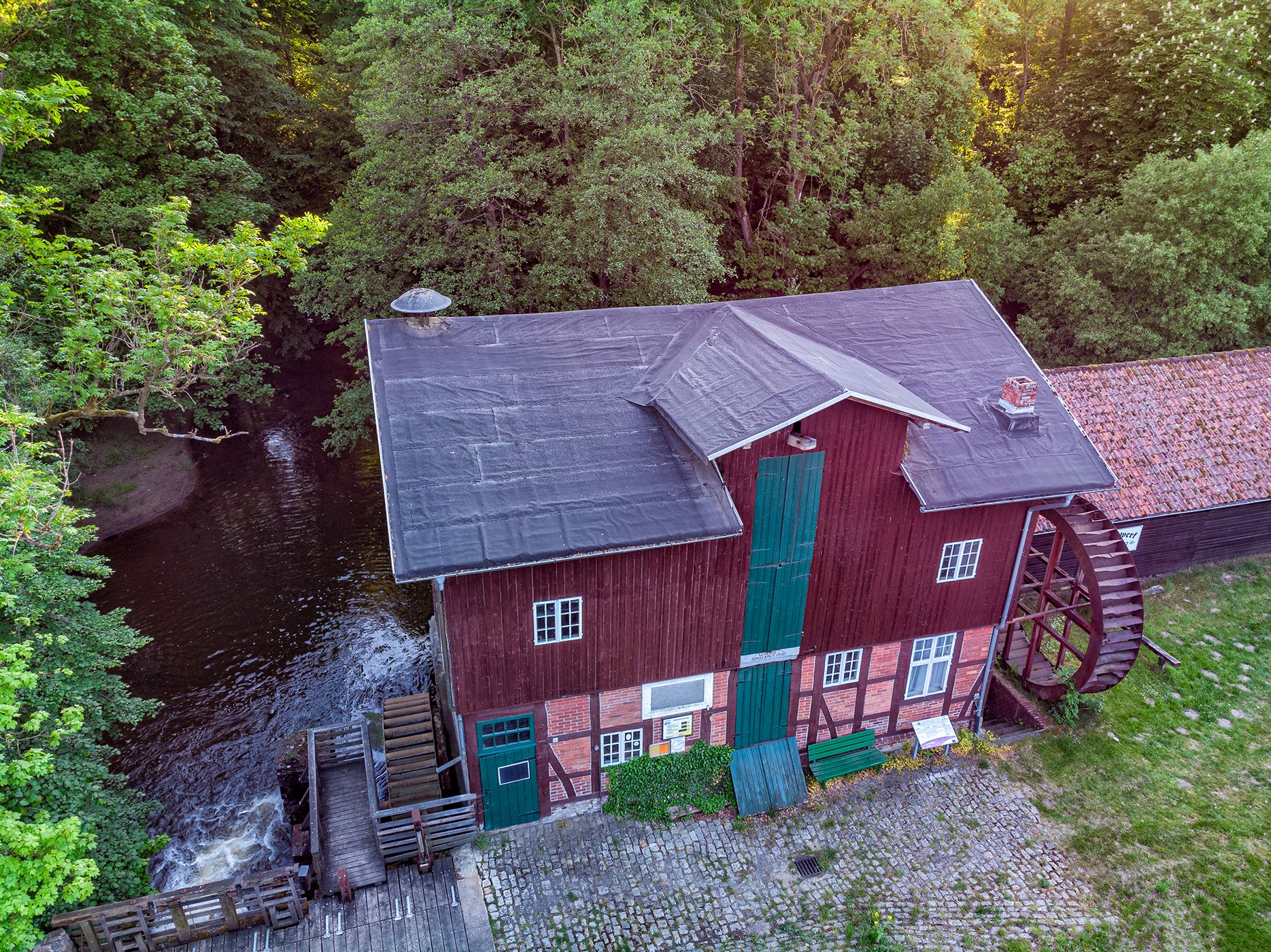 Watermill Lünzen, Germany
