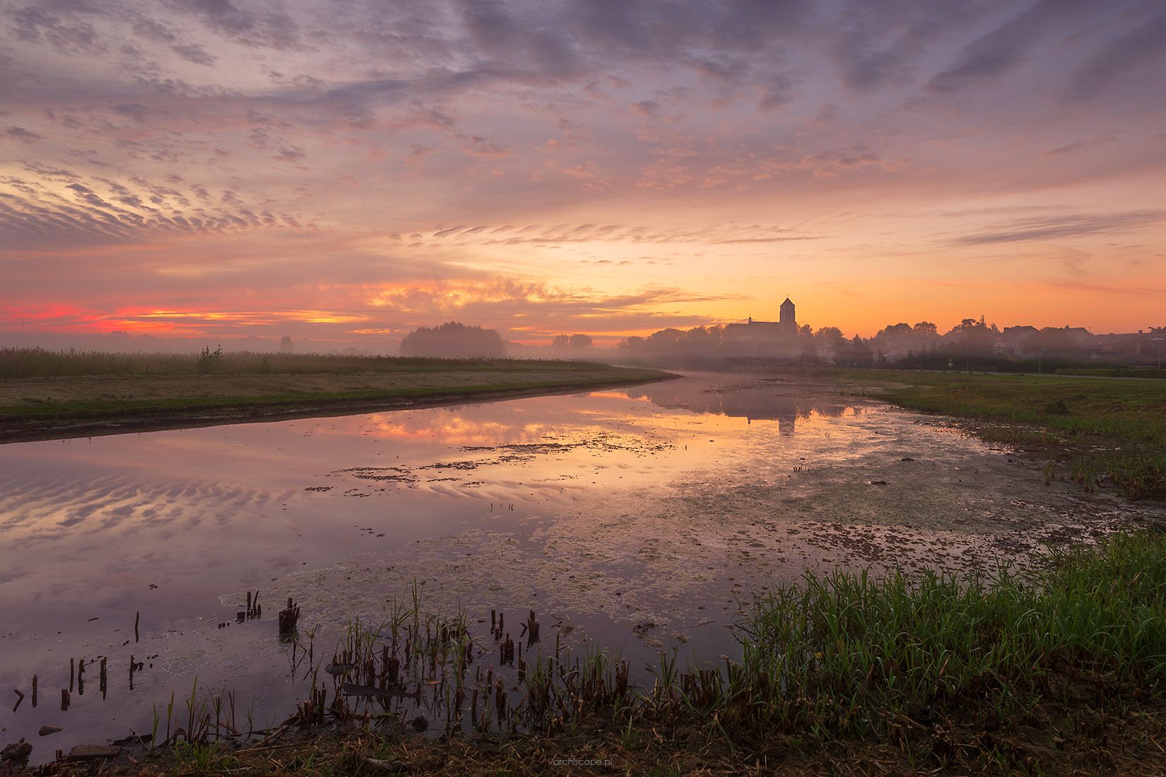 Wieliszew lake, Poland