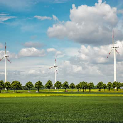 Windmills Marienburg, Germany