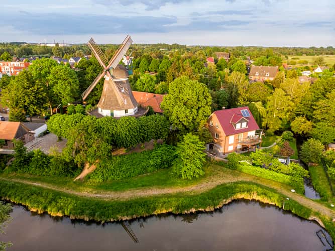Windmühle Johanna in Hamburg-Wilhelmsburg