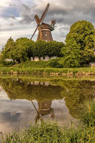 Windmühle Johanna in Hamburg-Wilhelmsburg