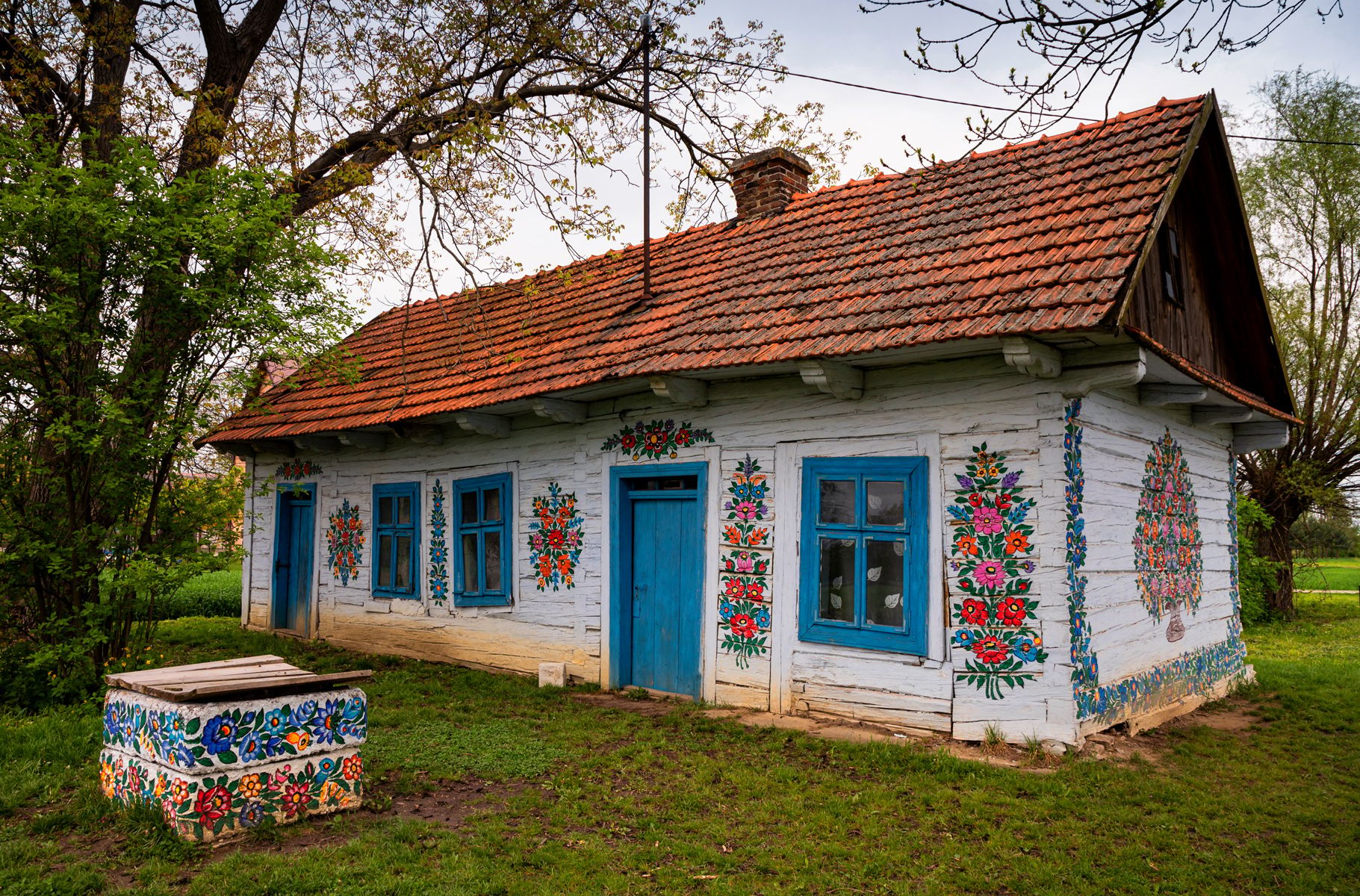 Zalipie Painted Houses, Poland