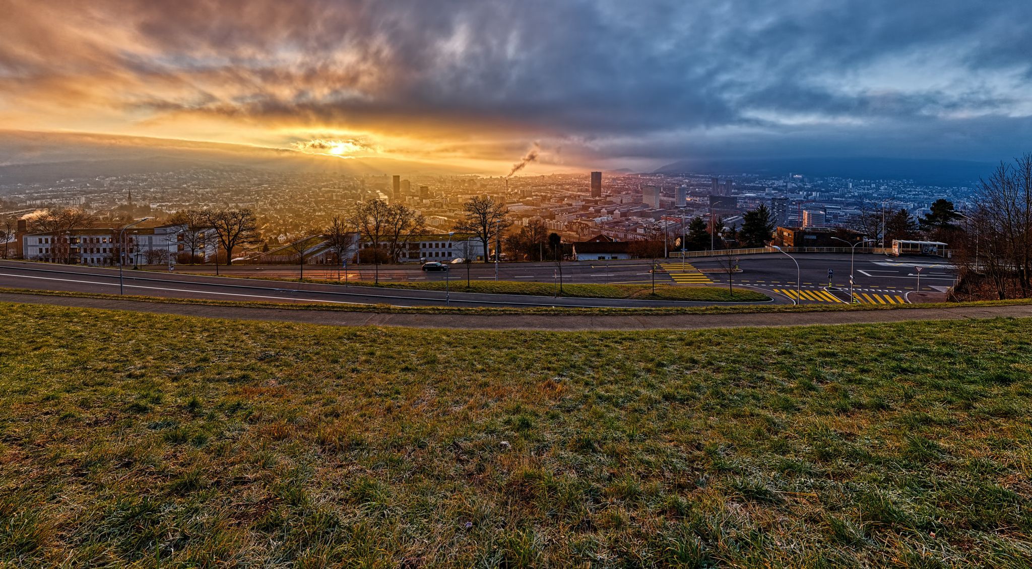 Zurich view, Switzerland
