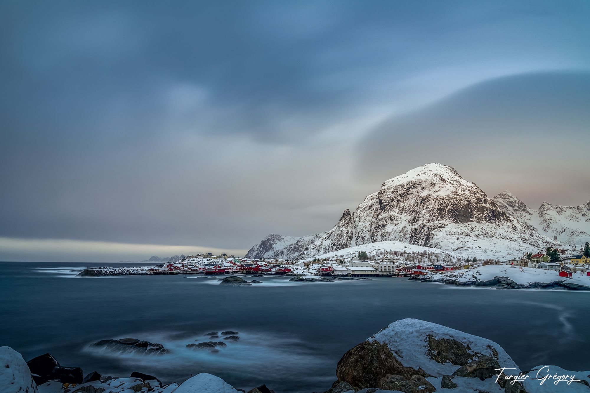 View of Å i Lofoten, Norway