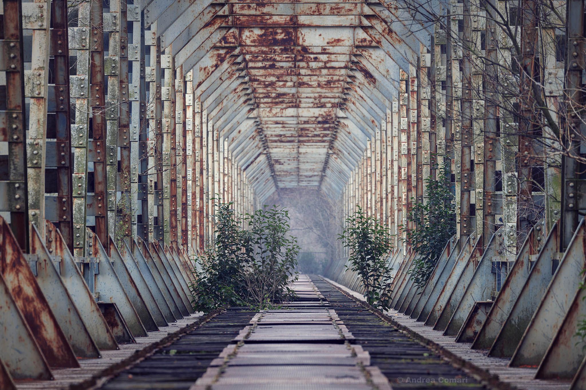 Abandoned Railroad Bridge, Gradisca-IT, Italy