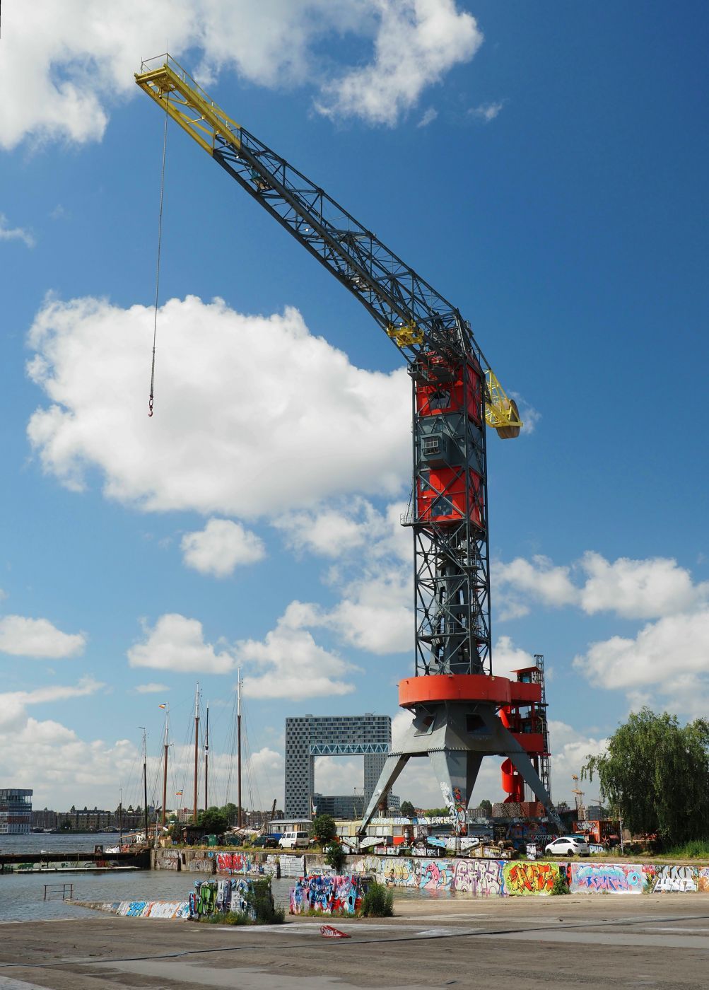 Abandoned shipyard NDSM Amsterdam, Netherlands