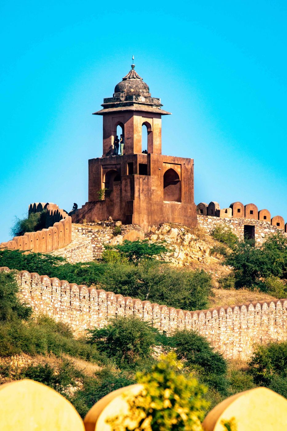 Amber fort tower Jaipur, India