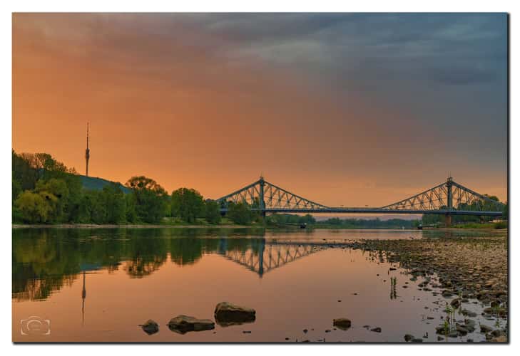 Blaues Wunder - Löschwitz Bridge, Dresden