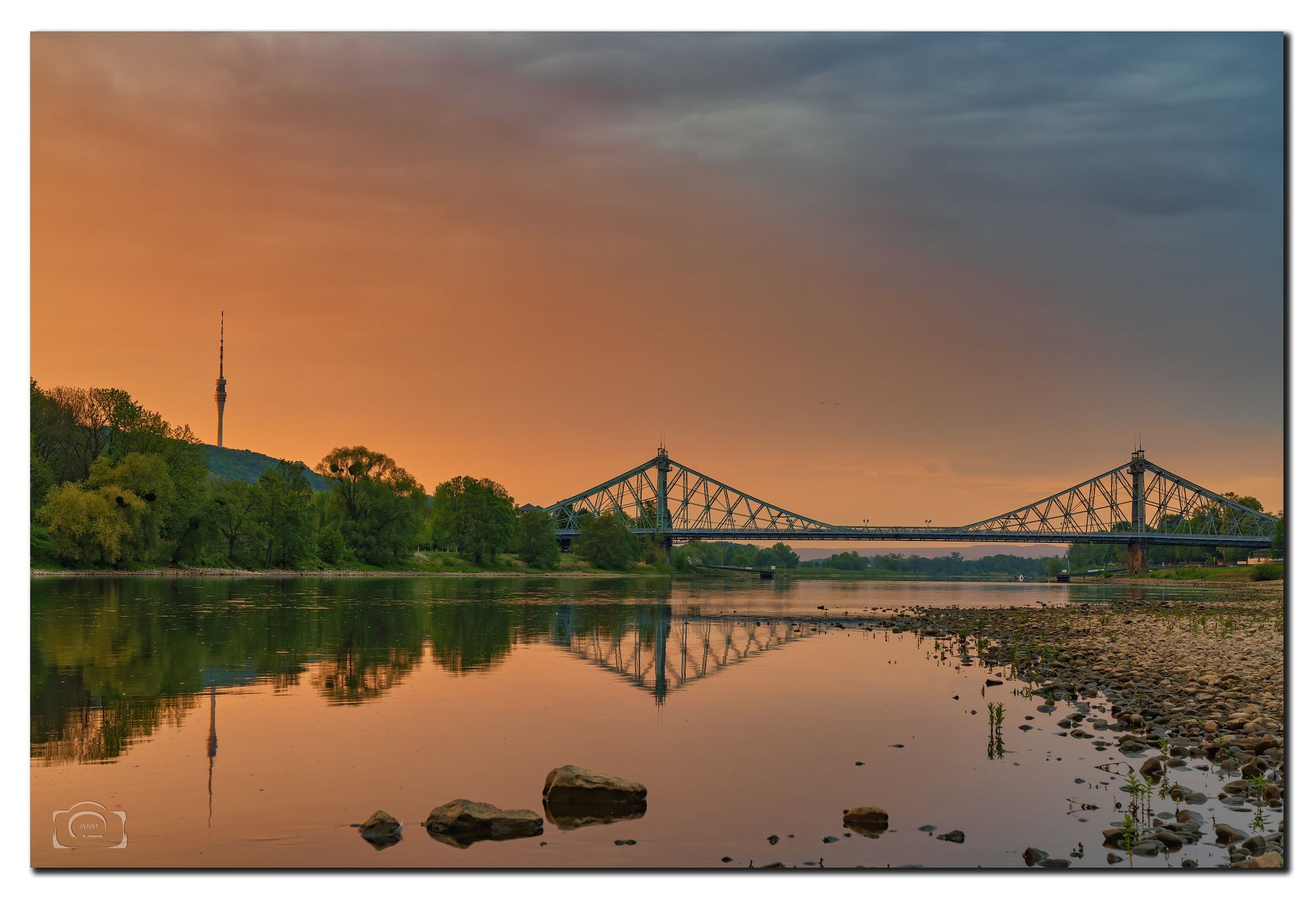 Blaues Wunder - Löschwitz Bridge, Dresden, Germany