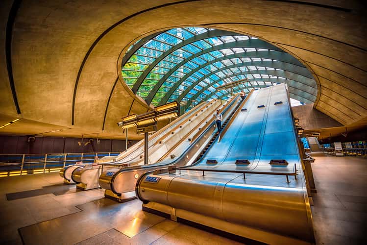 Canary Wharf Underground, London