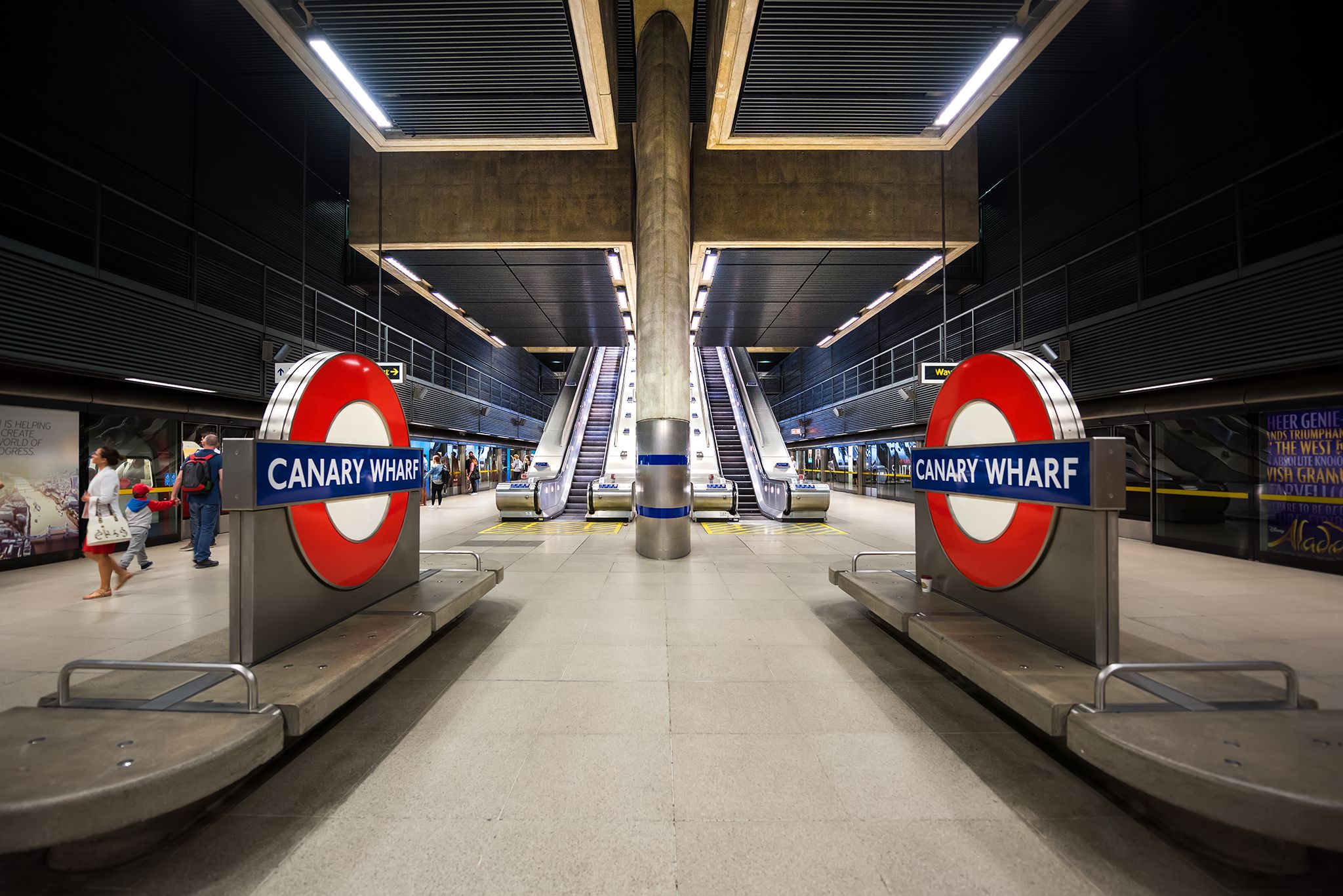 Canary Wharf Underground, London, United Kingdom