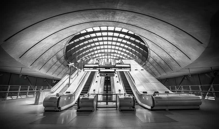 Canary Wharf Underground, London