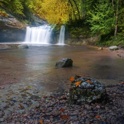 Cascades du Hérisson, France