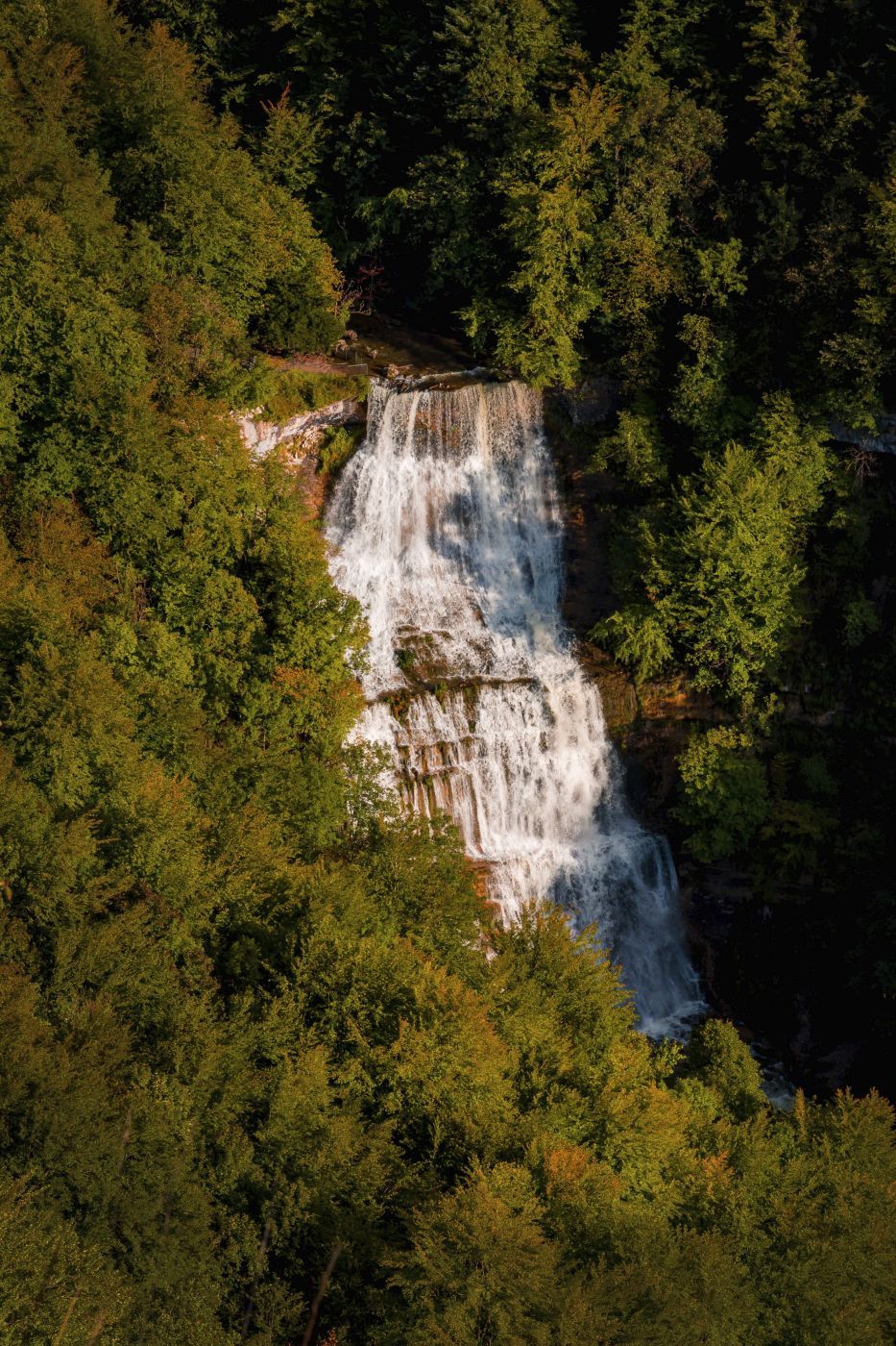 Cascades du Hérisson, France