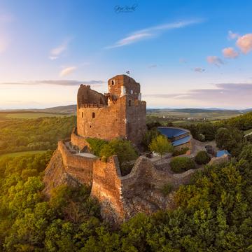 Castle ruins of Hollókő, Hungary
