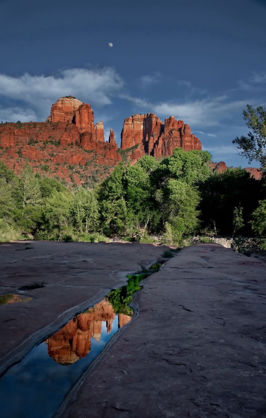 Cathederal Rock reflections, USA
