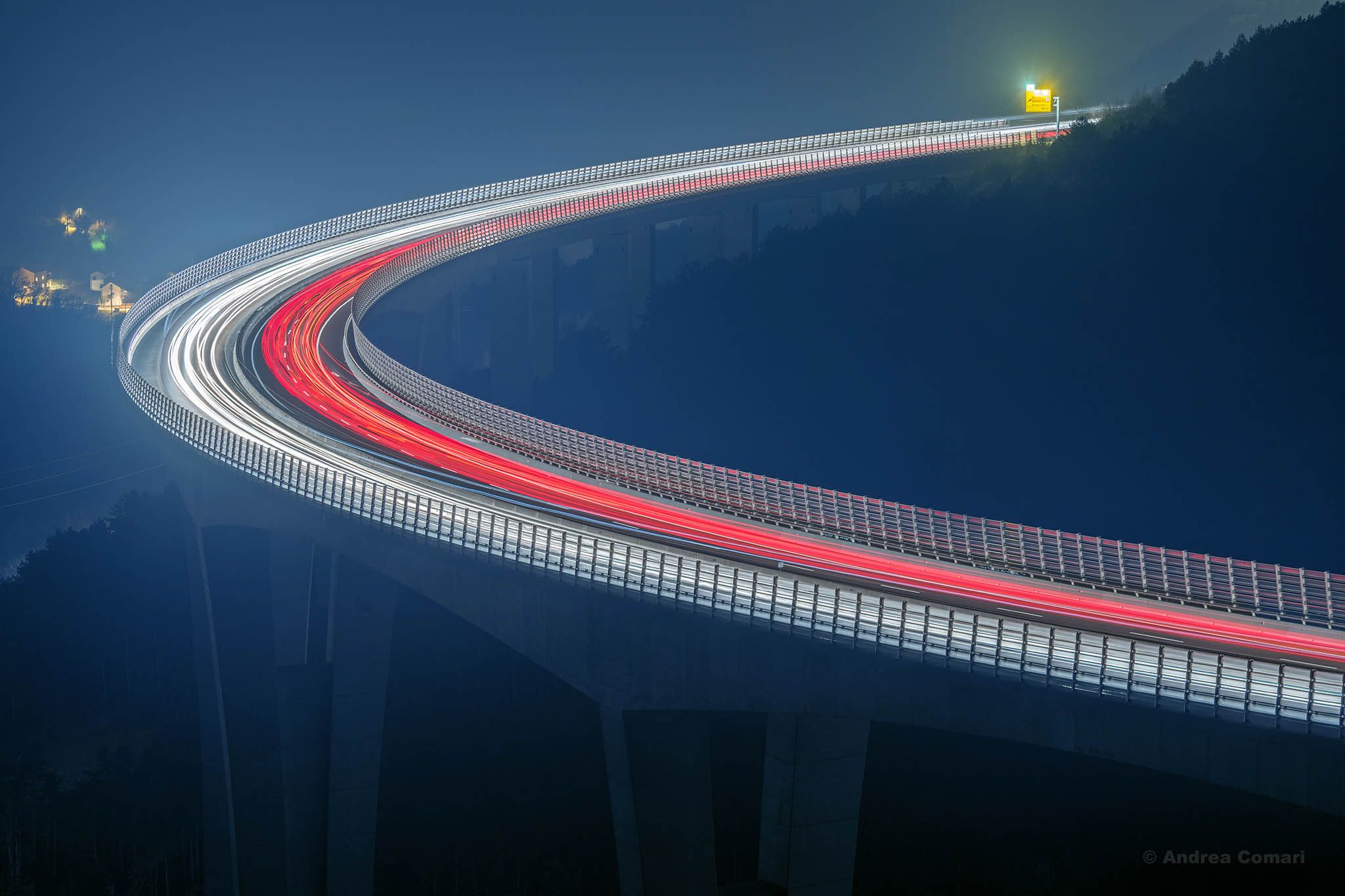 Črni Kal Viaduct, Slovenia