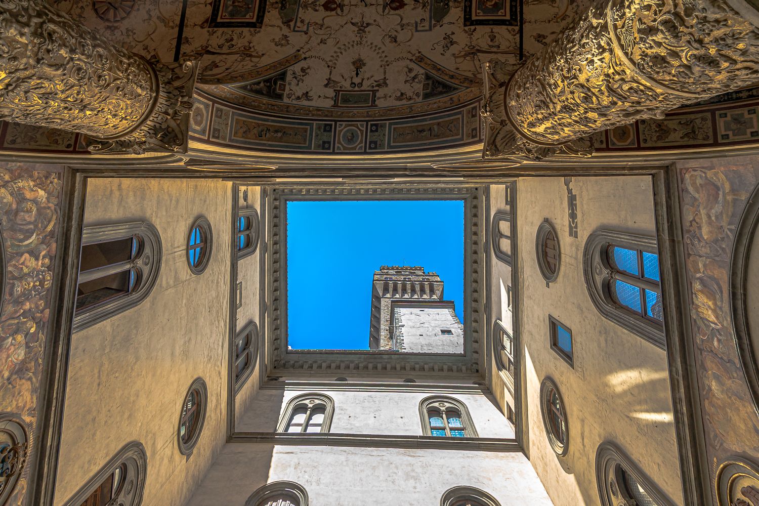 Firenze - Palazzo Vecchio - inside court, Italy