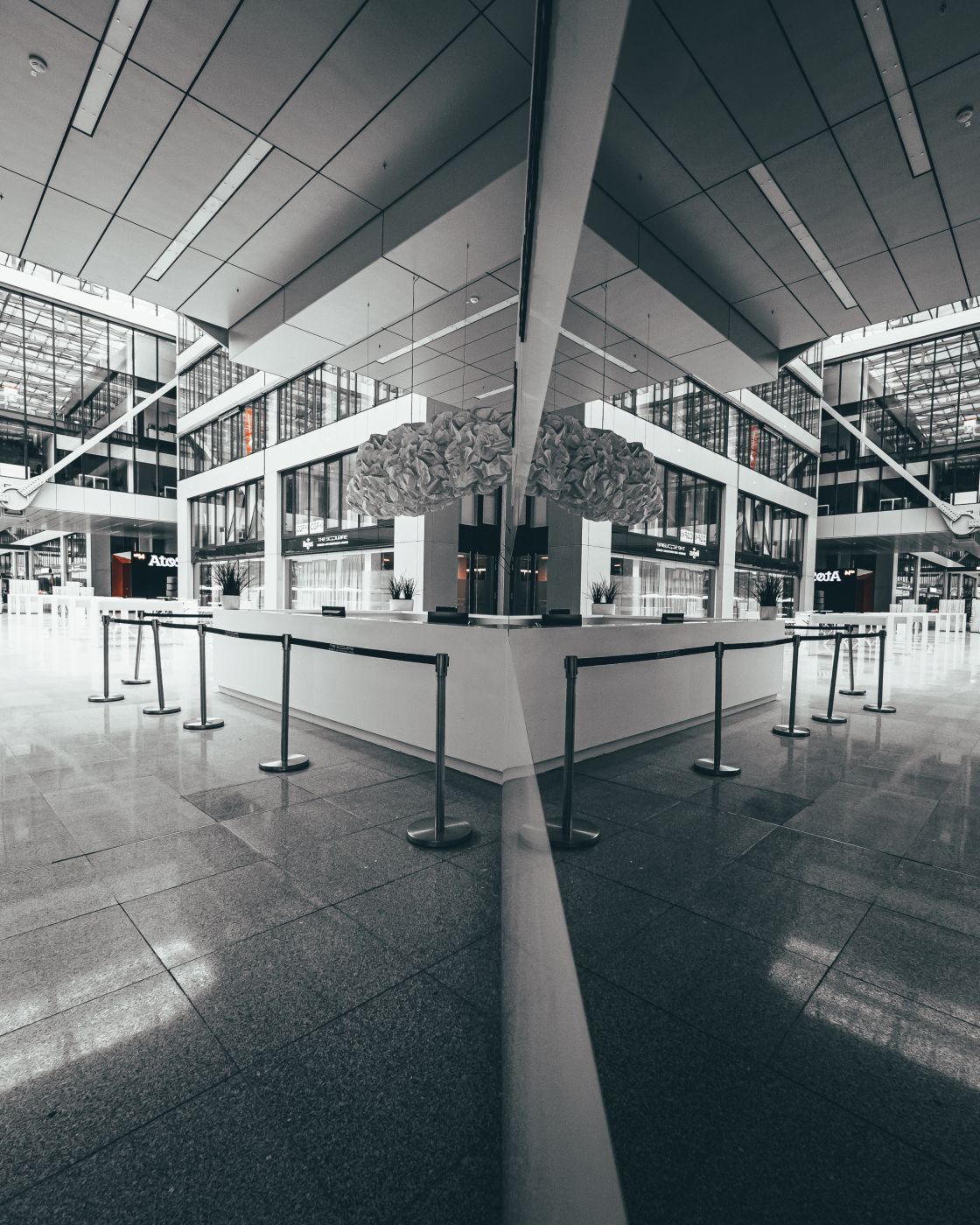 Railway Station, Frankfurt am Main Airport, Germany