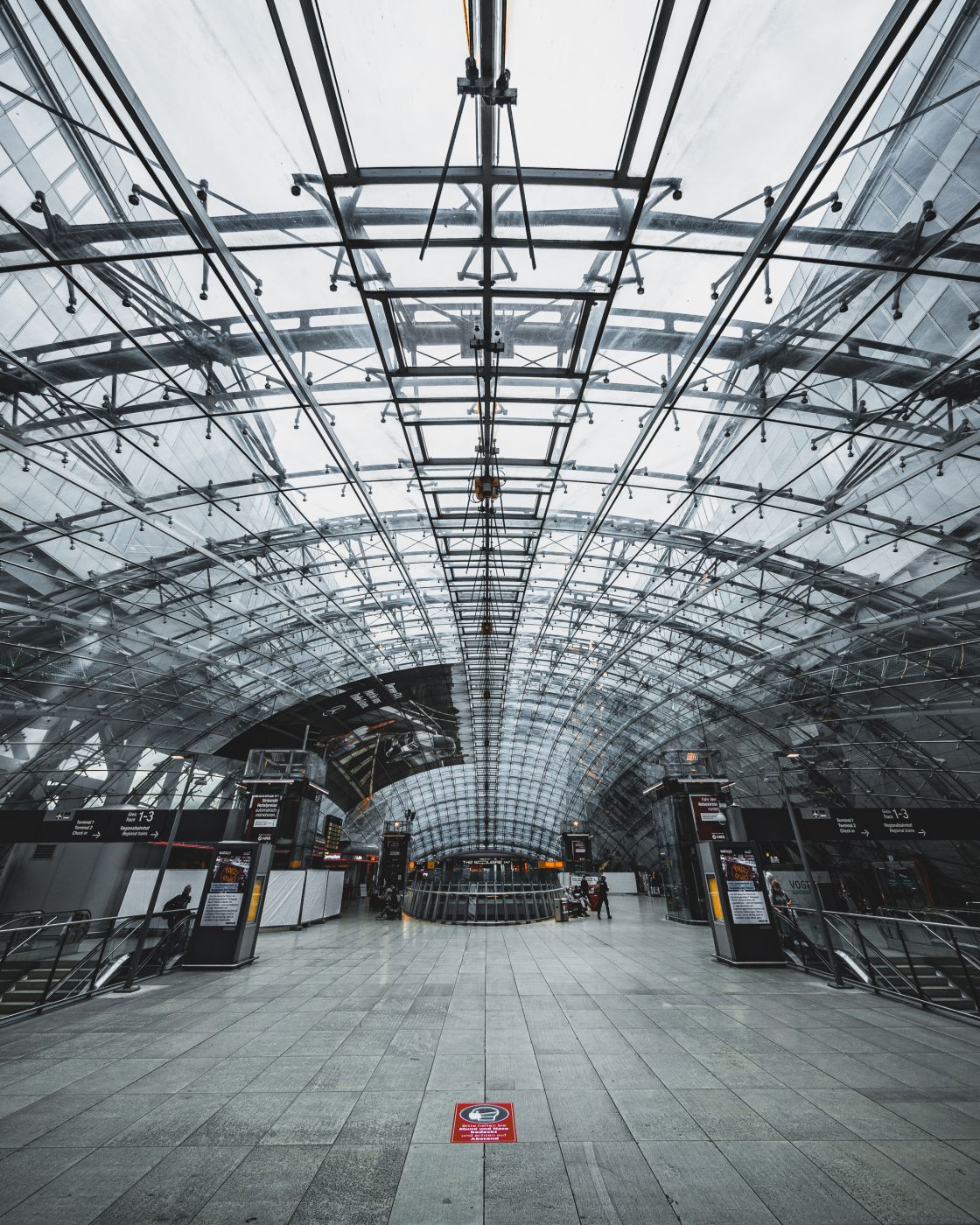 Railway Station, Frankfurt am Main Airport, Germany