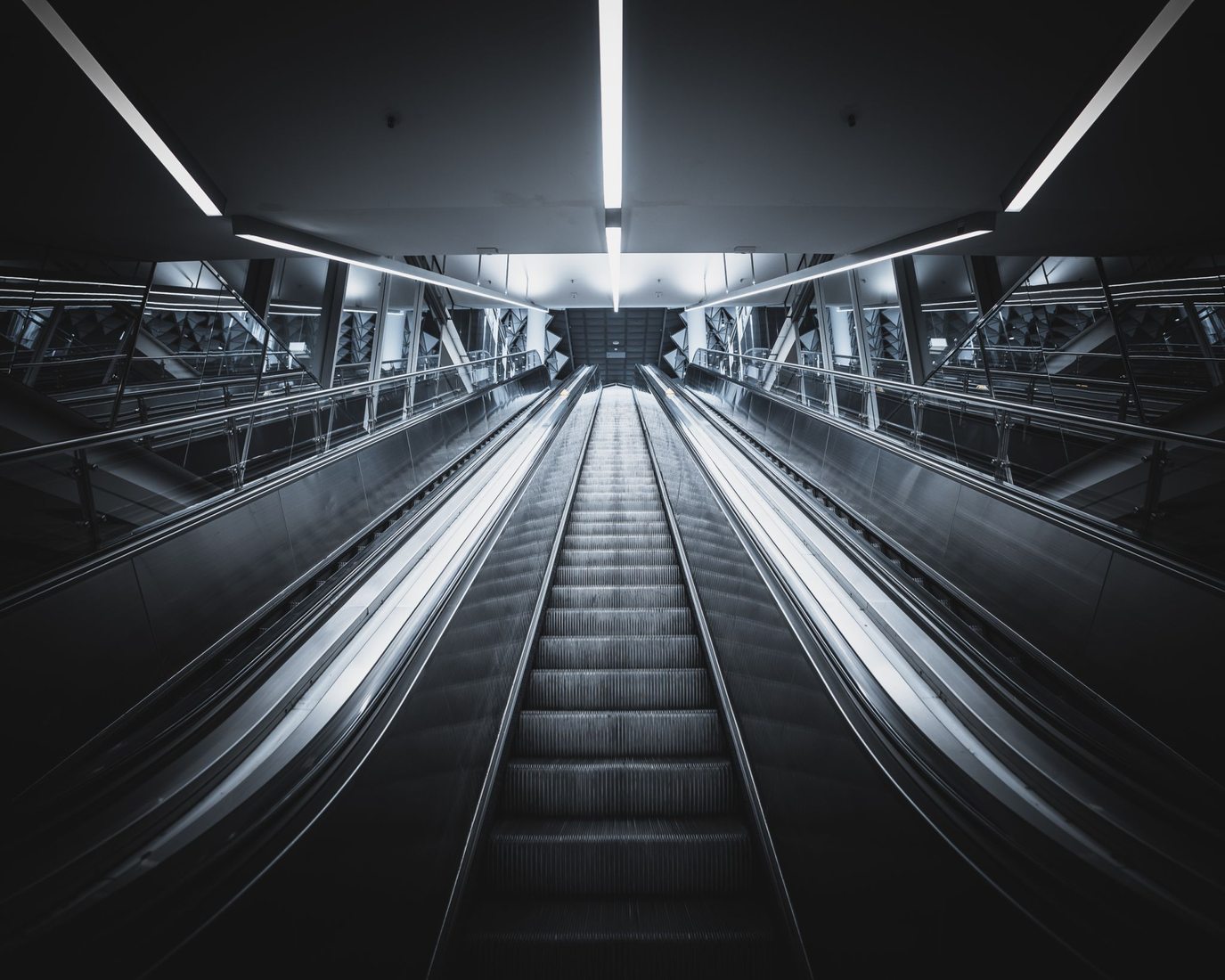 Railway Station, Frankfurt am Main Airport, Germany