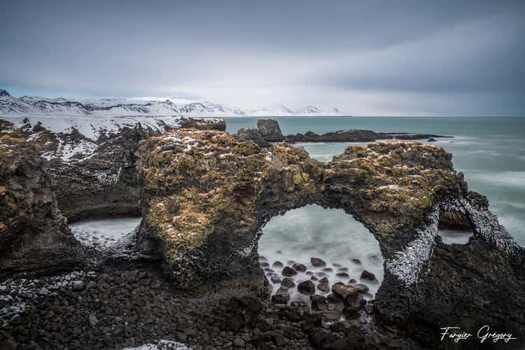 Gatklettur Stone Arch, Arnarstapi