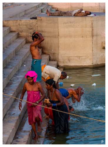Ghats of Varanasi, Ganga river