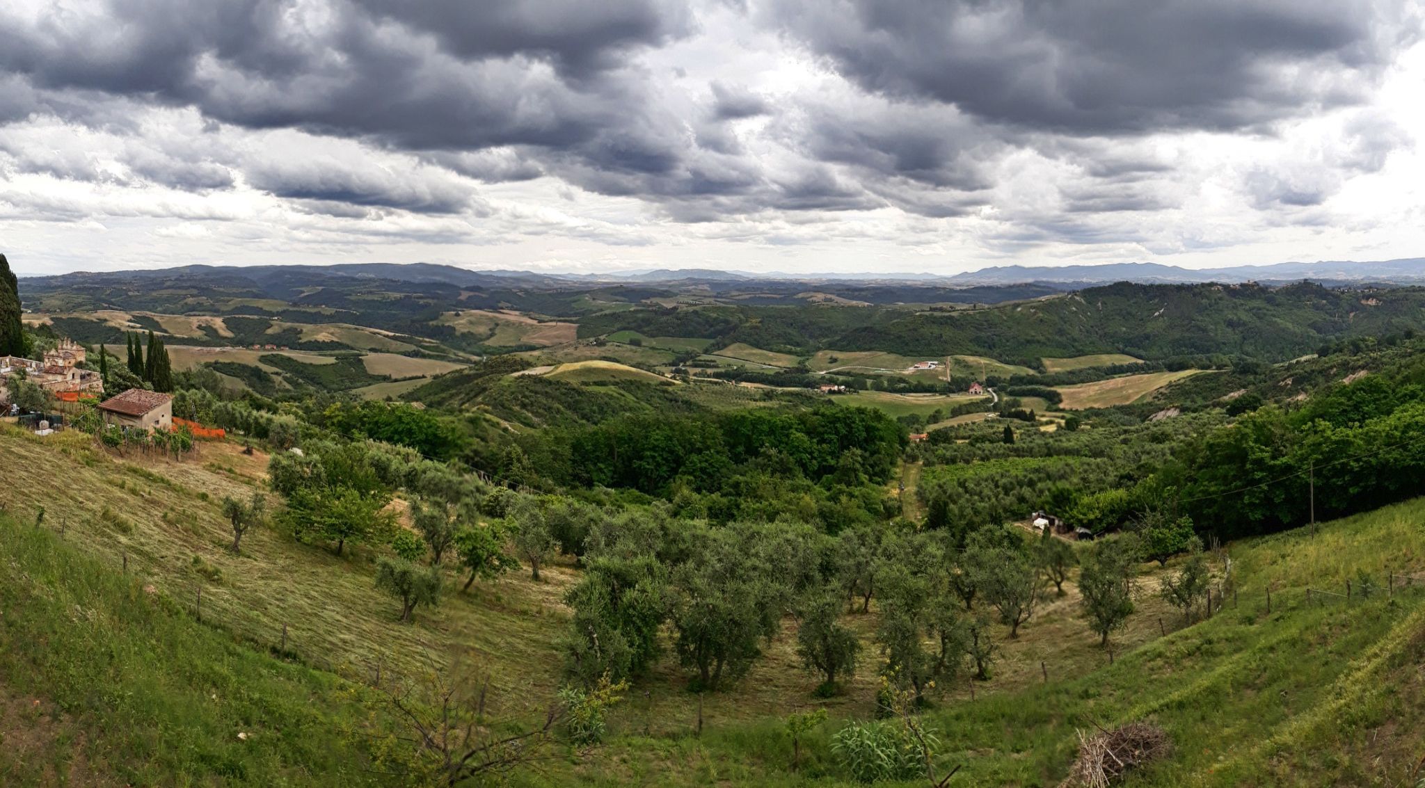 Ghost town of Toiano, Italy