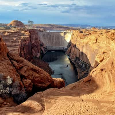 Glen Canyon Dam, Page, Arizona, USA