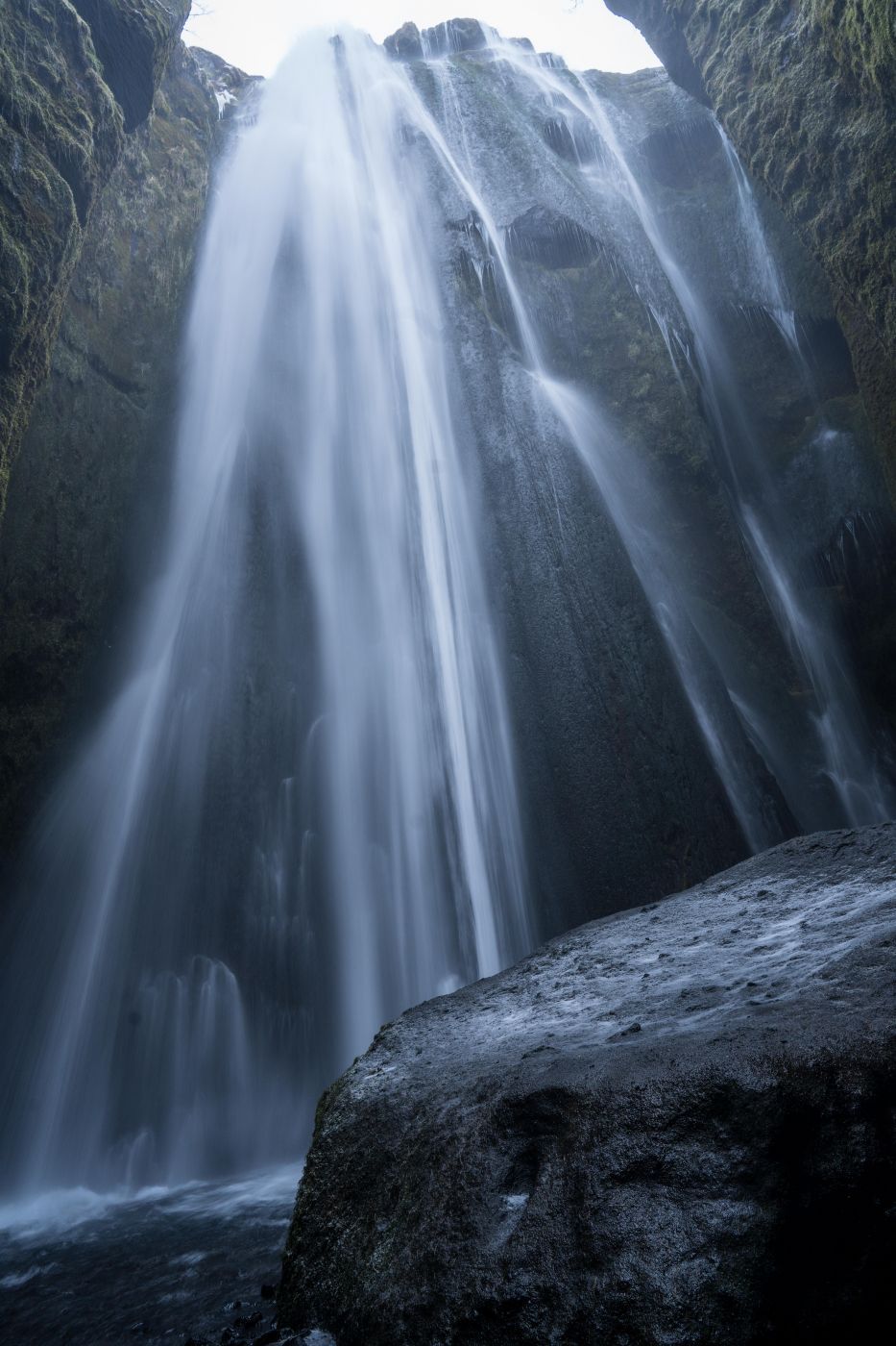 Gljufrafoss near Seljalandsfoss, Iceland