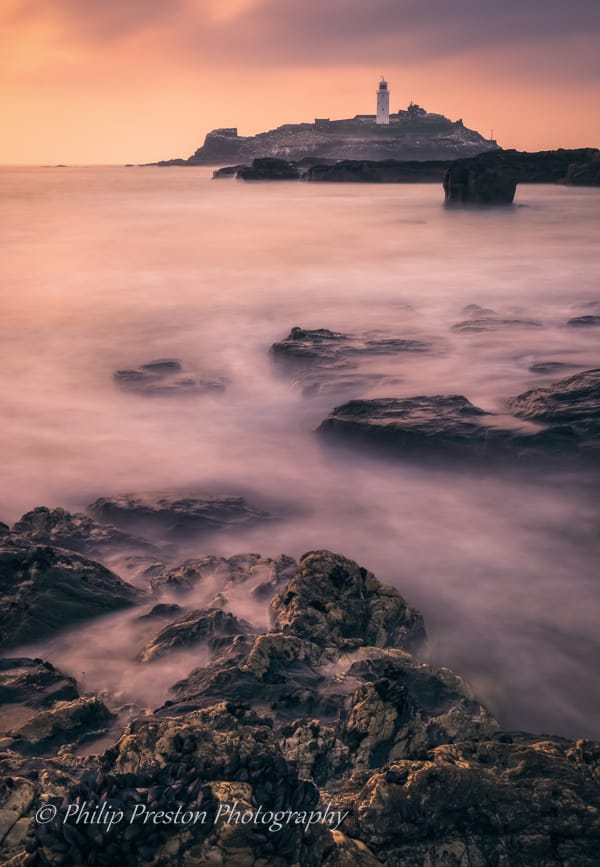 Godrevey Lighthouse, United Kingdom