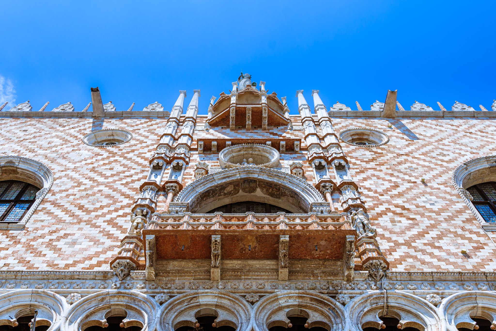 Gondola Parking at Palazzo Ducale, Italy
