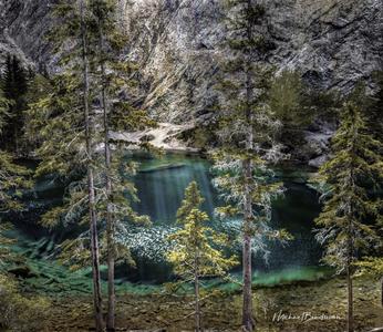 Grassi Lakes , View over Canmore