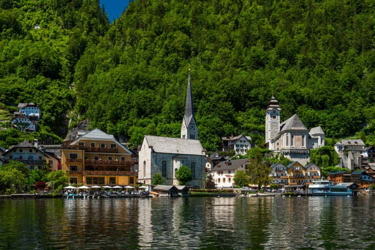 Hallstatt, view from the lake