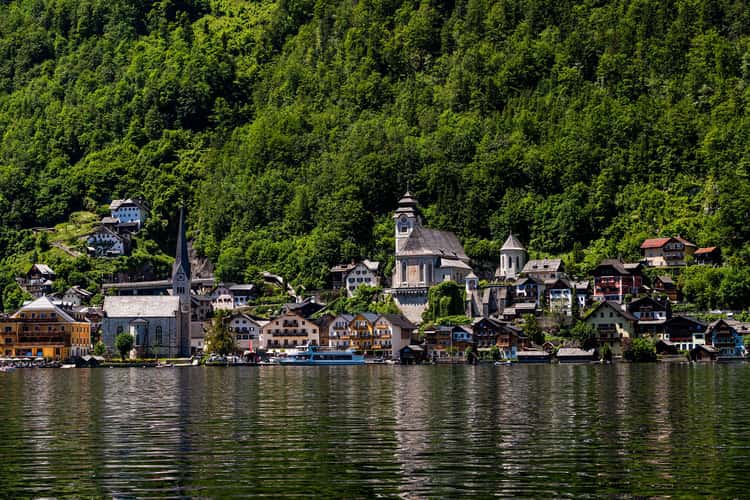 Hallstatt, view from the lake