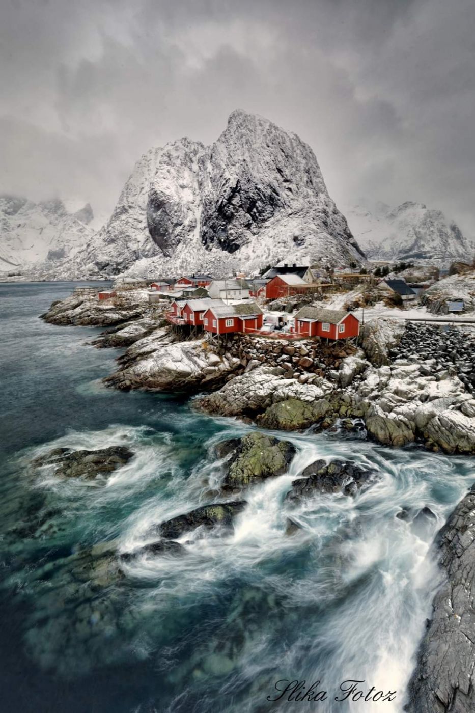 Hamnøy, classic view, Lofoten, Norway